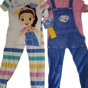 Kids' Colorful Pajama Set Size 2T